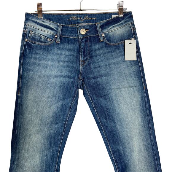 NWT MAVI SERENA Low-Rise Super Skinny Jeans SIZE 27 x 32 Blue Denim NEW - Picture 5 of 9